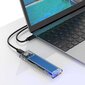 SDD M.2 Orico kotelo, NVME, USB-C 3.1 Gen.2, 10 Gbps (musta) hinta ja tiedot | Adapterit | hobbyhall.fi