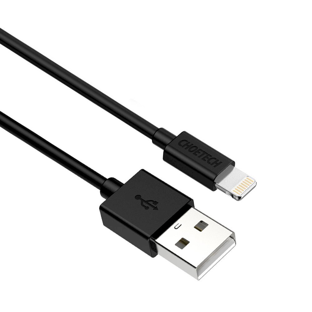 Choetech MFI USB - Lightning latausdatakaapeli 1,2 m valkoinen (IP0026 valkoinen) hinta ja tiedot | Puhelinkaapelit | hobbyhall.fi