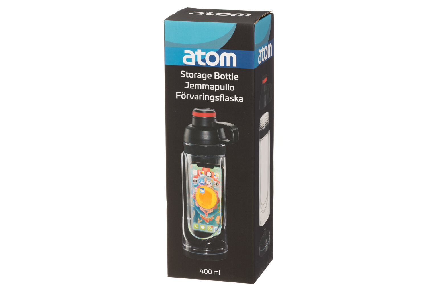 Pullo Atom Hideaway, 400 ml hinta ja tiedot | Juomapullot | hobbyhall.fi