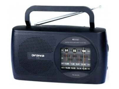 Kannettava radio Orava T120B, musta hinta ja tiedot | Kelloradiot ja herätyskellot | hobbyhall.fi