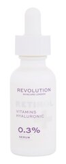 Kasvoseerumi Revolution Skincare Retinol Vitamins Hialuronic 30 ml hinta ja tiedot | Kasvoöljyt ja seerumit | hobbyhall.fi