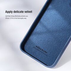 Silikonikotelo Nillkin CamShield Silky, iPhone 13, sininen hinta ja tiedot | Puhelimen kuoret ja kotelot | hobbyhall.fi