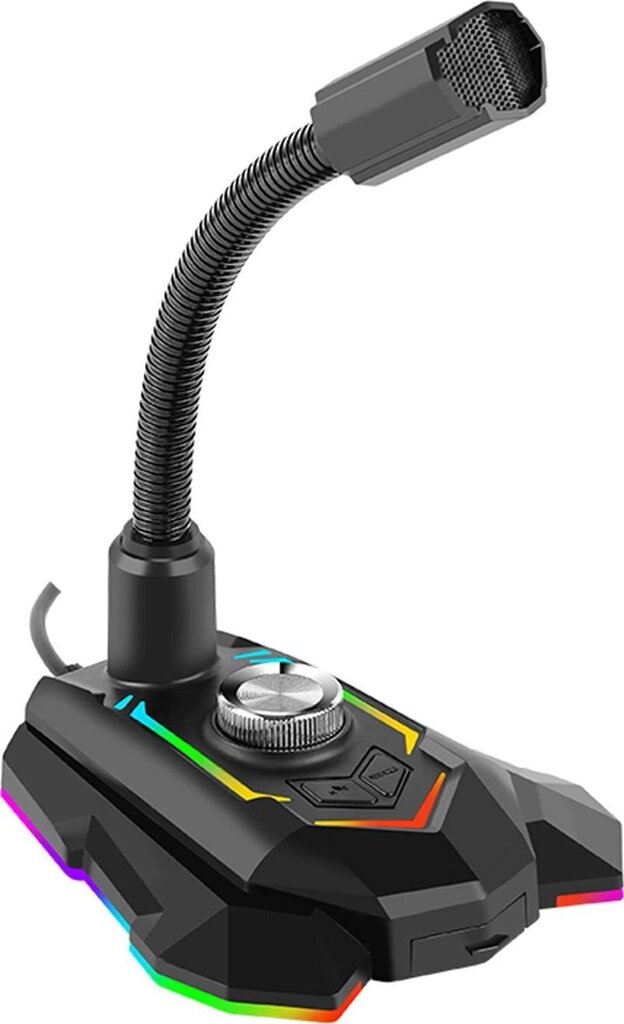 Marvo MIC 05 tietokoneen mikrofoni RGB / USB hinta ja tiedot | Mikrofonit | hobbyhall.fi