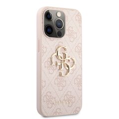 Guess suojakuori iPhone 13 Pro Max puhelimelle, vaaleanpunainen hinta ja tiedot | Puhelimen kuoret ja kotelot | hobbyhall.fi