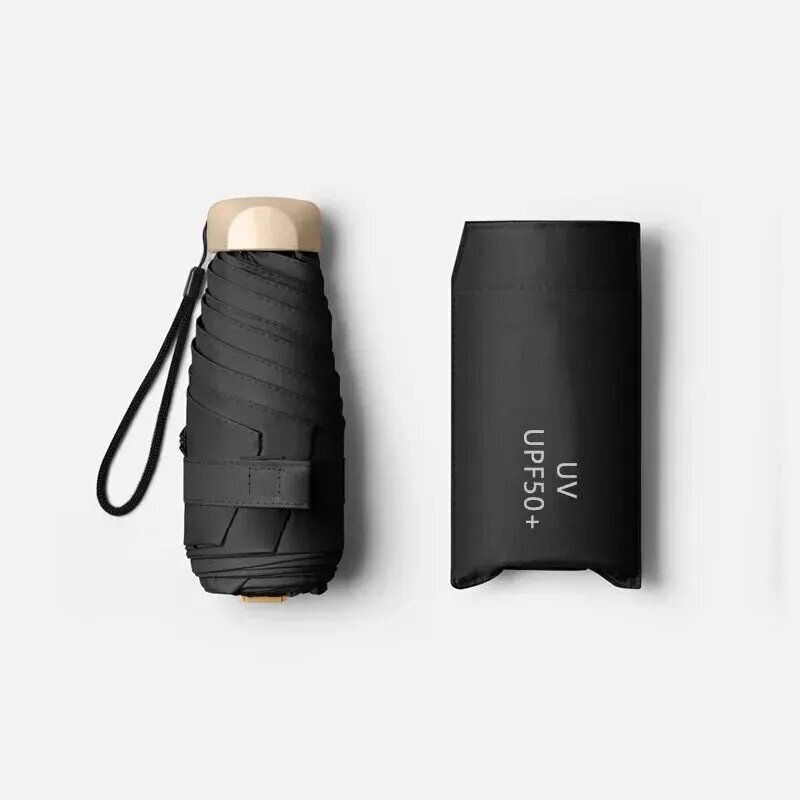 UltraSlim Pocket Umbrella - Tummansininen 38247 hinta ja tiedot | Naisten sateenvarjot | hobbyhall.fi