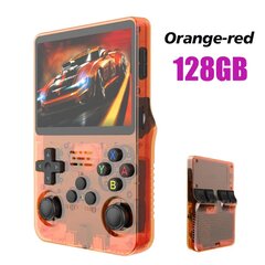 Retro Game Console: R36S Linux-järjestelmä, 3,5 tuuman IPS-näyttö - Musta-64G hinta ja tiedot | Tietokone- ja konsolipelit | hobbyhall.fi