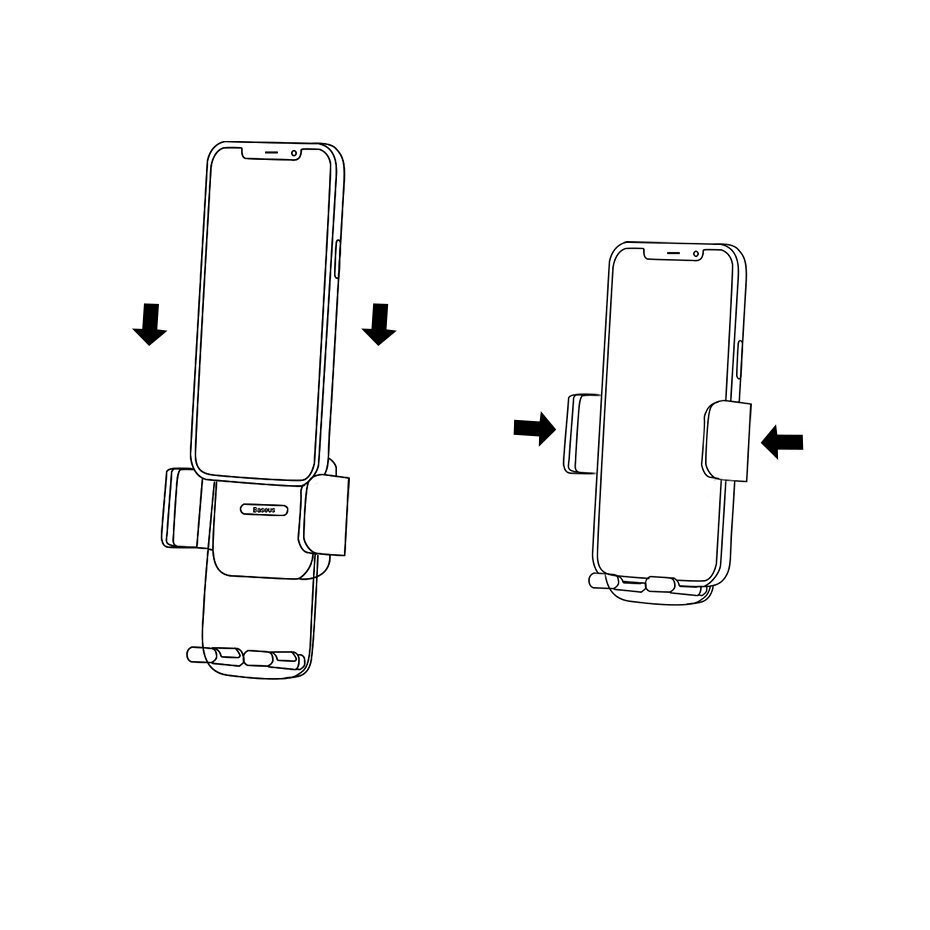 Puhelinteline Baseus 2in1 SUYK000012 hinta ja tiedot | Puhelintelineet | hobbyhall.fi