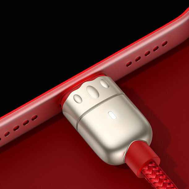 USB-kaapeli 3in1 Tiger perusvuosi, USB micro-USB / USB-C / Lightning, 3.5A, 1.2m (musta). hinta ja tiedot | Puhelinkaapelit | hobbyhall.fi