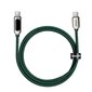 Baseus kaapeli näytöille USB-C-USB-C 100W 1m (vihreä) hinta ja tiedot | Puhelinkaapelit | hobbyhall.fi