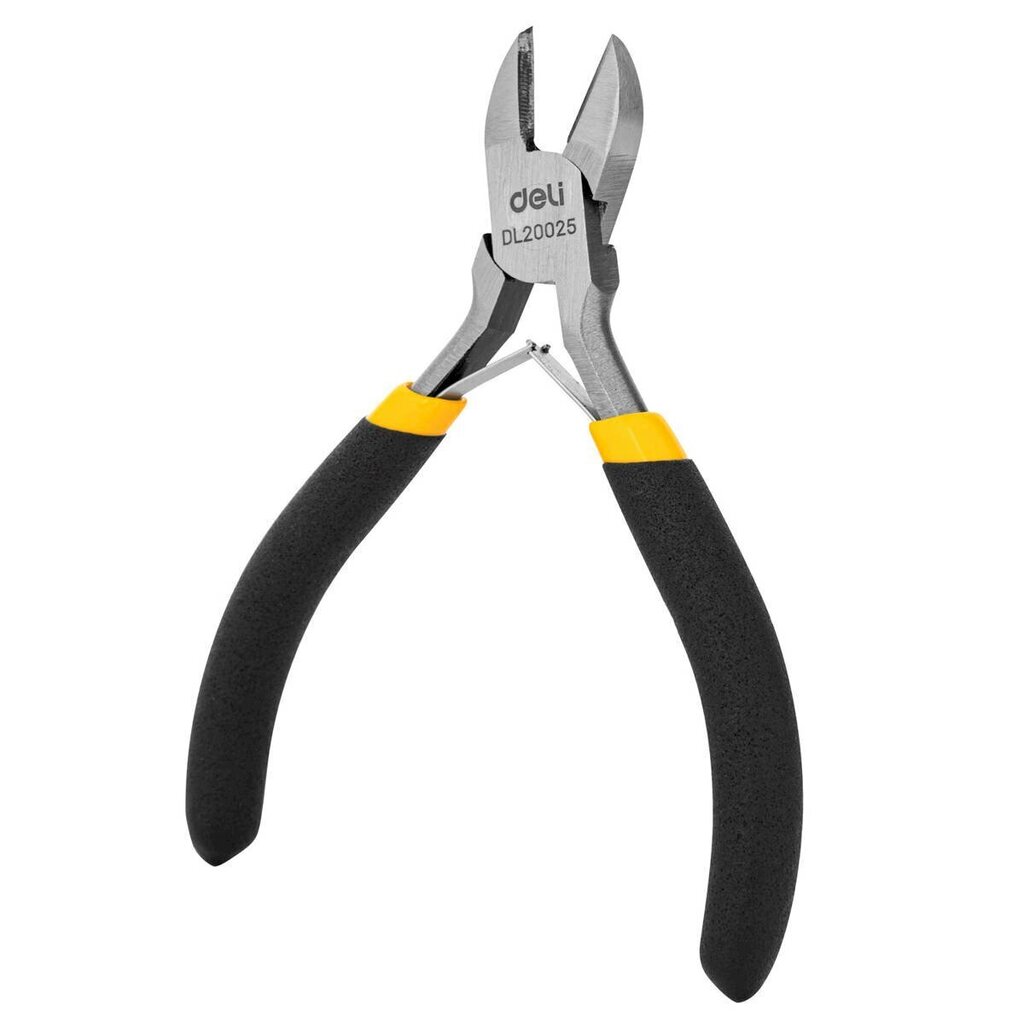 Deli Tools minipihdit 5" EDL20025 (keltainen) hinta ja tiedot | Käsityökalut | hobbyhall.fi