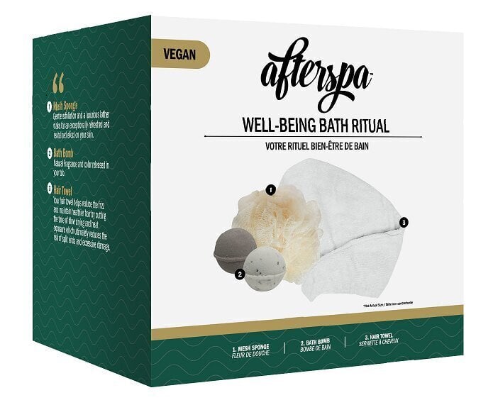 Kylpysetti Afterspa Well-Being Bath Ritual hinta ja tiedot | Suihkusaippuat ja suihkugeelit | hobbyhall.fi