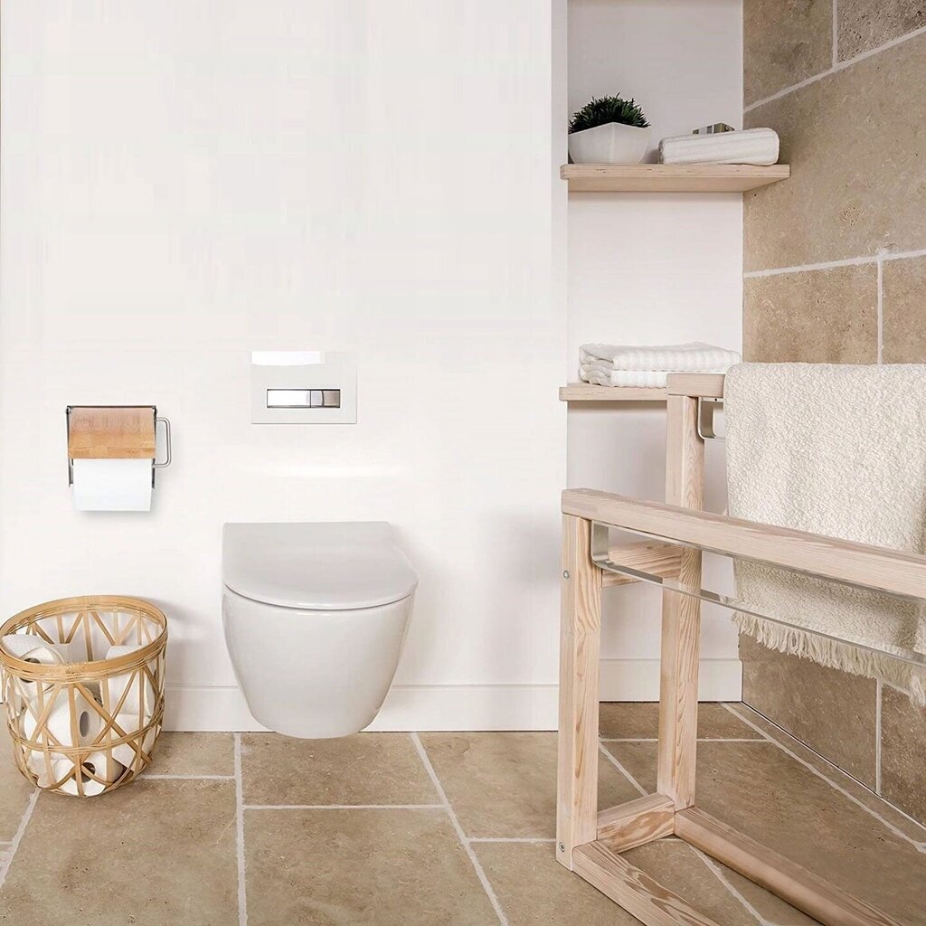 WC-paperipidike Bambu hinta ja tiedot | Kylpyhuoneen sisustus | hobbyhall.fi