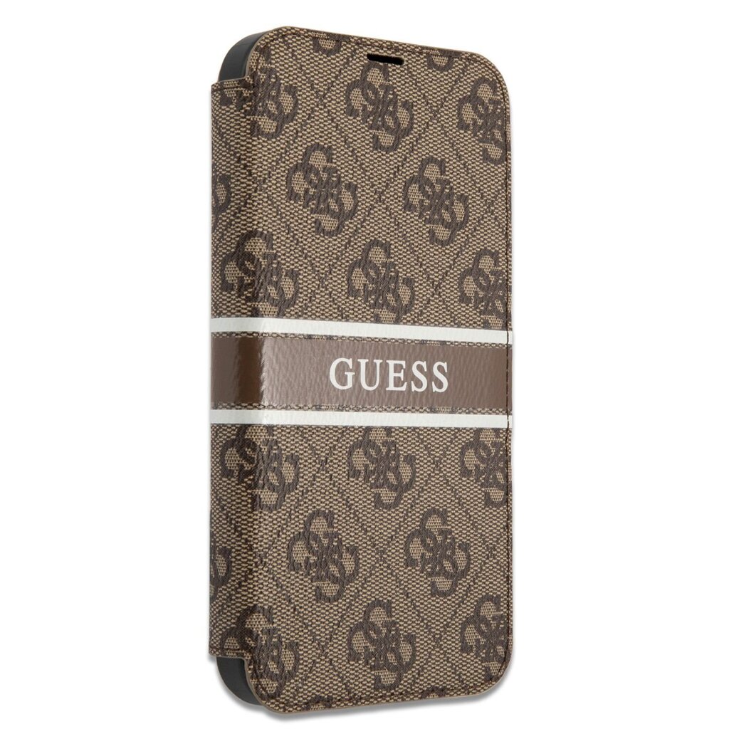 Guess puhelinkuori iPhone 13 Mini, ruskea. hinta ja tiedot | Puhelimen kuoret ja kotelot | hobbyhall.fi