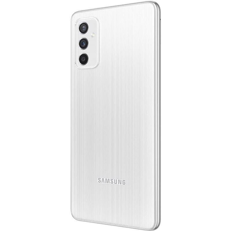 Samsung Galaxy M52 5G älypuhelin, 128 GB, Dual SIM, valkoinen hinta ja tiedot | Matkapuhelimet | hobbyhall.fi