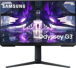 Samsung Odyssey G3 24" Full HD näyttö LS24AG320NUXEN hinta ja tiedot | Samsung Näytöt ja kiinnikkeet | hobbyhall.fi