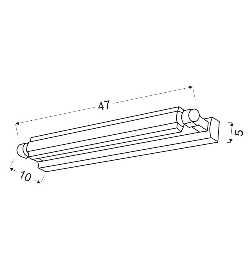 Candellux seinävalaisin Quasar hinta ja tiedot | Seinävalaisimet | hobbyhall.fi