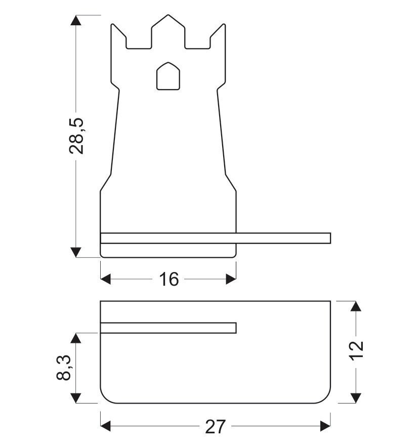 Candellux lasten seinävalo Tower hinta ja tiedot | Seinävalaisimet | hobbyhall.fi