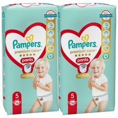 Pampers Premium Care -housut, koko 5, vaipat 104 hinta ja tiedot | Vaipat | hobbyhall.fi