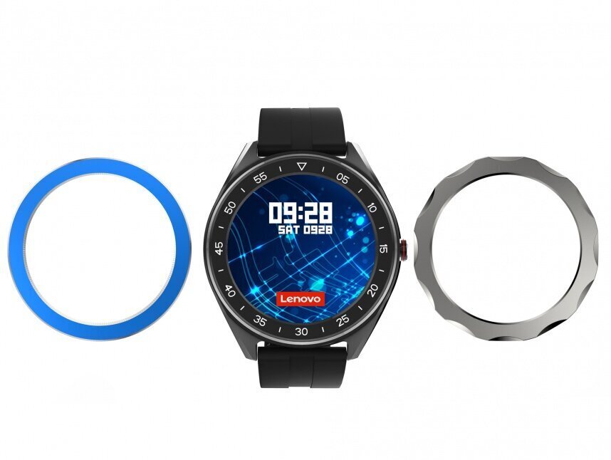 Lenovo Smartwatch R1, Black hinta ja tiedot | Älykellot | hobbyhall.fi