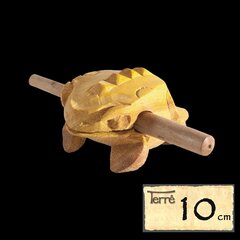 Konna ääni-instrumentti Terre Sound Frog 10 cm hinta ja tiedot | Perkussiosoittimet | hobbyhall.fi