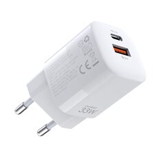 Choetech Fast USB-seinälaturi USB Type C PD QC 33W valkoinen (PD5006). hinta ja tiedot | Choetech Puhelimet, älylaitteet ja kamerat | hobbyhall.fi