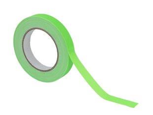 Teippi Gaffa Tape (neonvihreä, hohtaa pimeässä) hinta ja tiedot | Soittimien lisätarvikkeet | hobbyhall.fi