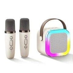 UUSI Hot K12 Bluetooth Kaiutin Kannettava Koti Söpö Karaoke Mini Langaton Audio Mikrofonilla K Song Family Singing Machine hinta ja tiedot | Kaiuttimet ja soundbarit | hobbyhall.fi