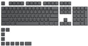 Glorious PC Gaming Race GPBT Keycaps Black Ash 114 vnt. hinta ja tiedot | Glorious PC Gaming Race Tietokoneet ja pelaaminen | hobbyhall.fi