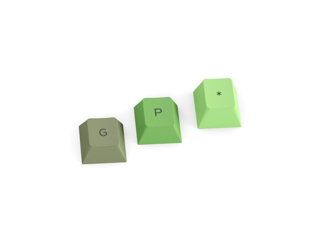 Glorious PC Gaming Race GPBT Keycaps Olive 114 vnt. hinta ja tiedot | Näppäimistöt | hobbyhall.fi