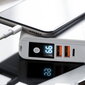 Forcell 4in1 15W Travel Set Wireless & Wall Charger USB C with Power Bank 8000maah hinta ja tiedot | Varavirtalähteet | hobbyhall.fi