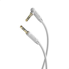 Borofone BL4 Premium Aux Jack 3.5mm male to 3.5mm angled male Stereo Audio 2m Cable Gray hinta ja tiedot | Borofone Kodinkoneet ja kodinelektroniikka | hobbyhall.fi