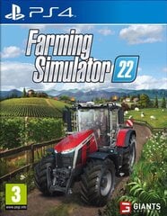 PS4 mäng Farming Simulator 22 (eeltellimisel) hinta ja tiedot | Giants Software Tietokoneet ja pelaaminen | hobbyhall.fi