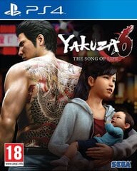 PlayStation 4 peli : Yakuza 6: The Song of Life, 5055277038008 hinta ja tiedot | Tietokone- ja konsolipelit | hobbyhall.fi