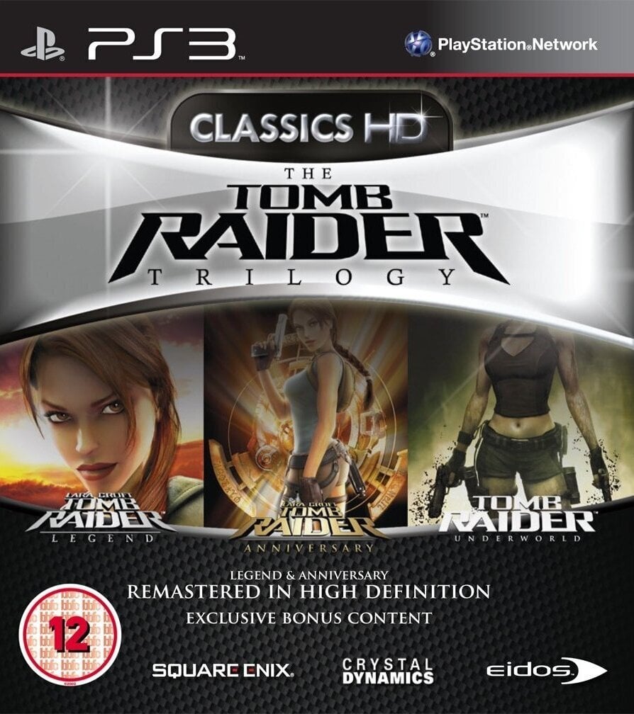 PS3 Tomb Raider Trilogy: Legend, Underworld and Anniversary hinta ja tiedot | Tietokone- ja konsolipelit | hobbyhall.fi