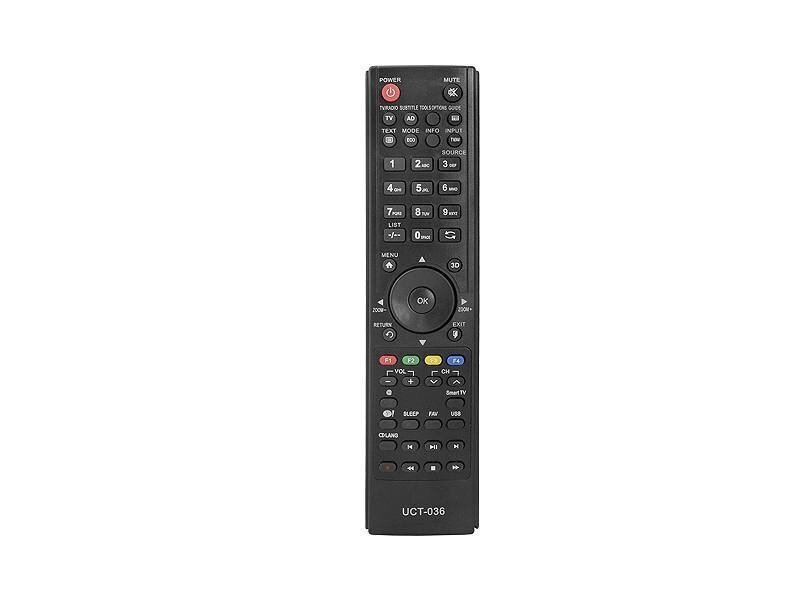 HQ LXP036 TV remote control THOMSON UCT036 Black hinta ja tiedot | TV-lisätarvikkeet | hobbyhall.fi