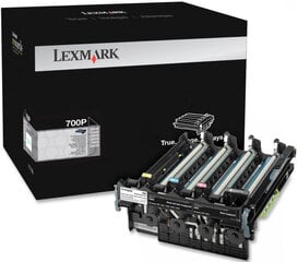 Tulostuskasetti Lexmark 70C0P00, CSx10, musta, sininen, keltainen hinta ja tiedot | Laserkasetit | hobbyhall.fi