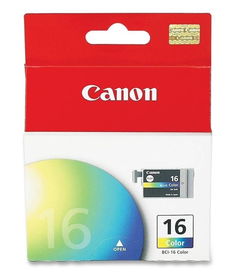 Canon - Värillinen mustekasetti BCI16C hinta ja tiedot | Mustekasetit | hobbyhall.fi