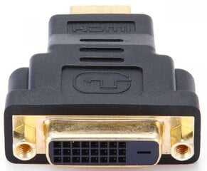 Adapteri Gembird HDMI - DVI, M / F, musta hinta ja tiedot | Gembird Tietokoneiden lisävarusteet | hobbyhall.fi