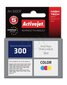 ActiveJet AH300CR Muste (HP CC643EE nro 300) (sininen, violetti, keltainen) hinta ja tiedot | Mustekasetit | hobbyhall.fi