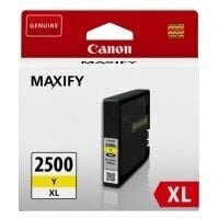 Alkuperäinen mustekasetti Canon PGI2500XL Keltainen hinta ja tiedot | Mustekasetit | hobbyhall.fi