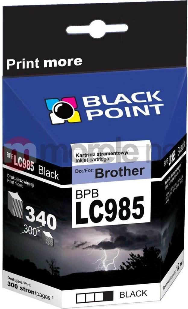 Black Point Brother BPB LC985XLBK hinta ja tiedot | Mustekasetit | hobbyhall.fi