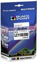Black Point Brother BPB LC1100/980XL CMYK hinta ja tiedot | Mustekasetit | hobbyhall.fi