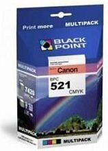 Black Point Canon BPC 521CMYK hinta ja tiedot | Mustekasetit | hobbyhall.fi