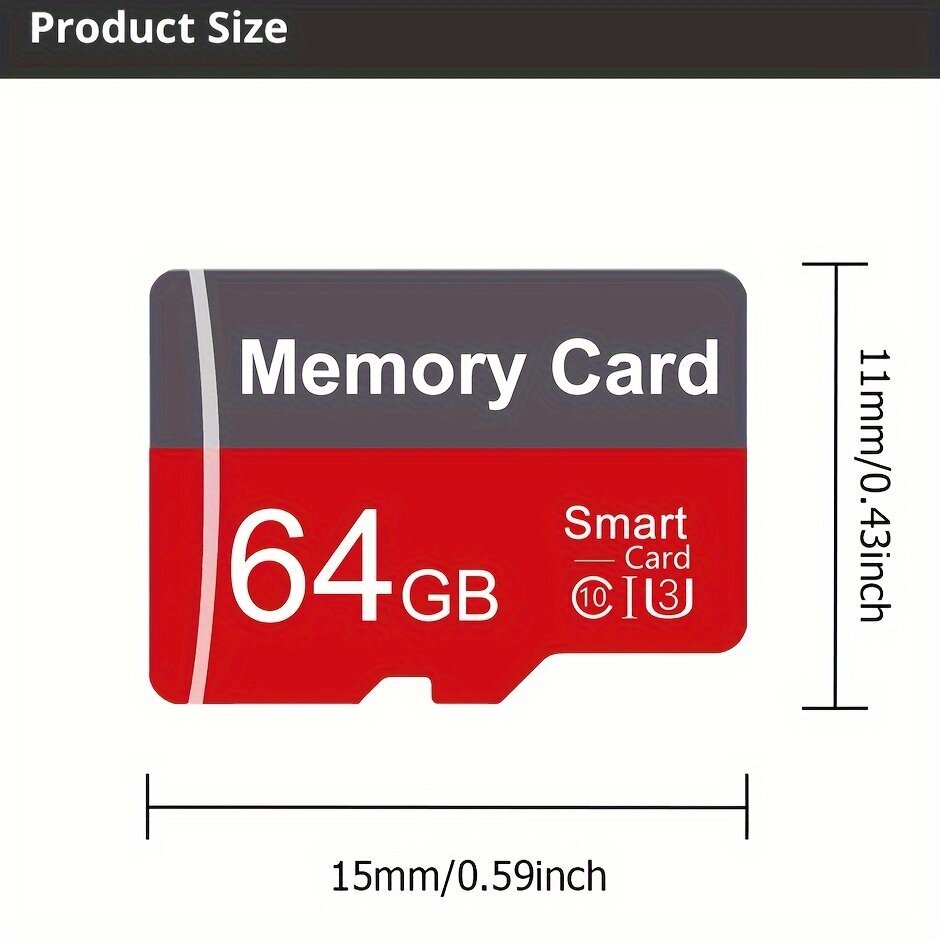 Muistikortti 256GB 128GB 64GB 32GB Nopeasti Micro SD Kortti 16GB 8GB 4GB 2GB 1GB. hinta ja tiedot | Muistitikut | hobbyhall.fi