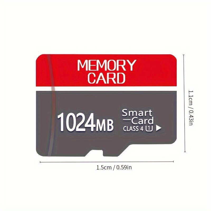 Nopea Salama Muistikortti 1024MB 512MB TF/SD. hinta ja tiedot | Muistitikut | hobbyhall.fi