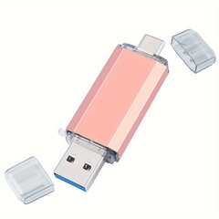 USB C Muistitikku Android Älypuhelimille, Nopea USB 3.0 Ulkoinen Tallennus OTG 2-IN-1 Kuva Tikku Type-Celle PC/Mac/Kannettaville hinta ja tiedot | Muistitikut | hobbyhall.fi