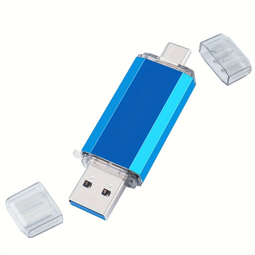 USB C Muistitikku Android Älypuhelimille, Nopea USB 3.0 Ulkoinen Tallennus OTG 2-IN-1 Kuva Tikku Type-Celle PC/Mac/Kannettaville hinta ja tiedot | Muistitikut | hobbyhall.fi