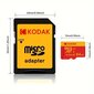 KODAK Ultra microSDXC muistikortti sovittimella 256GB/128GB/64GB/32GB hinta ja tiedot | Muistitikut | hobbyhall.fi