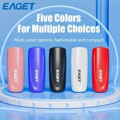 EAGET 10 Kappaletta USB Muistitikku: Monivärinen 4GB/8GB. hinta ja tiedot | Muistitikut | hobbyhall.fi