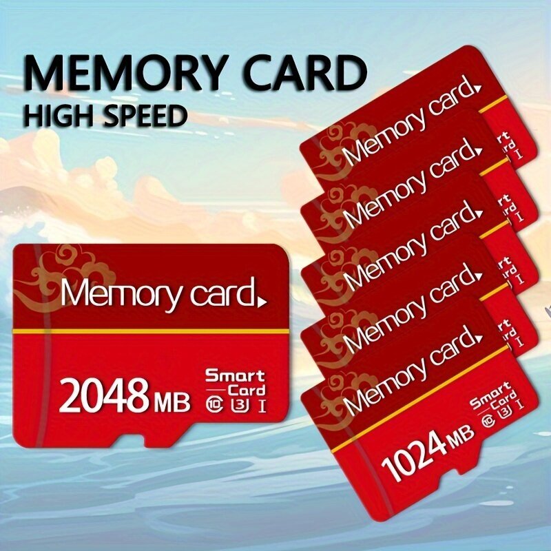 512MB ja 1024MB Micro SD Korttipakkaus - Luokka 4 TF Flash-muisti, UHS-1 Nopeus, Kestävä Mini Säilytyskortti hinta ja tiedot | Muistitikut | hobbyhall.fi